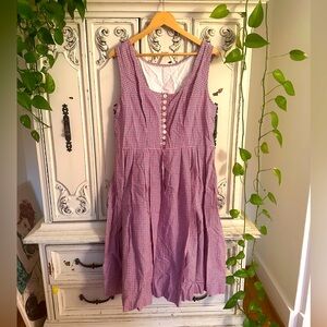 Vintage 50s Johanna Rappel Dirndl Dress